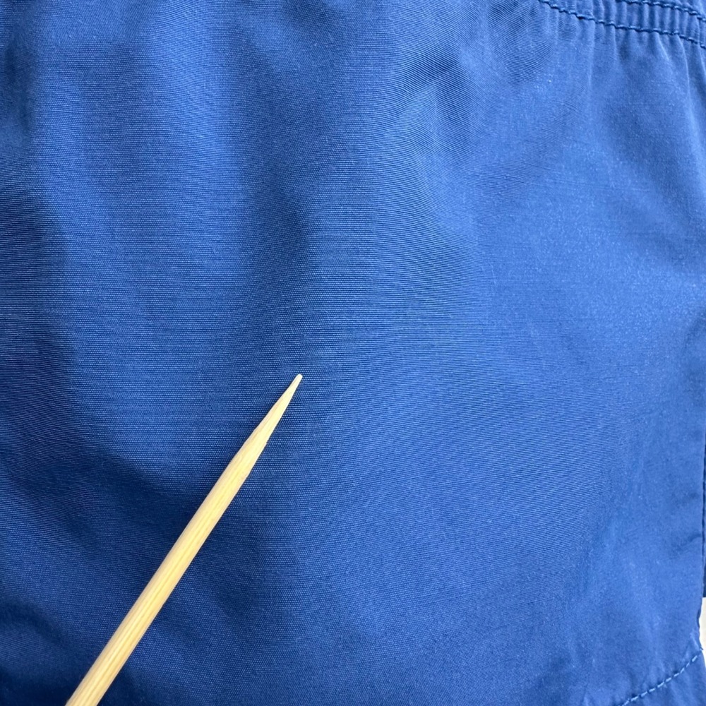 RLX Ralph Lauren Swim Broad Trunks Mens Medium Blue Cargo Unlined Pockets Beach - Picture 12 of 13